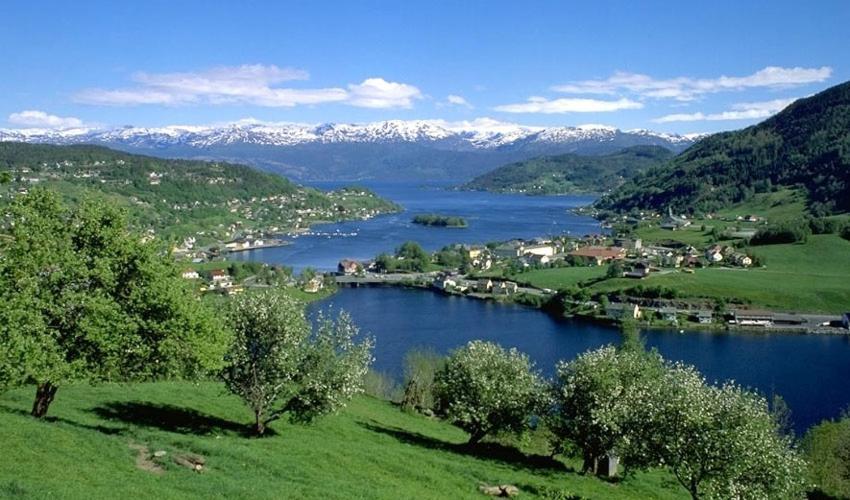 Hardanger Feriesenter Nesvika Villa นูร์ไฮม์ซุนด์ ภายนอก รูปภาพ